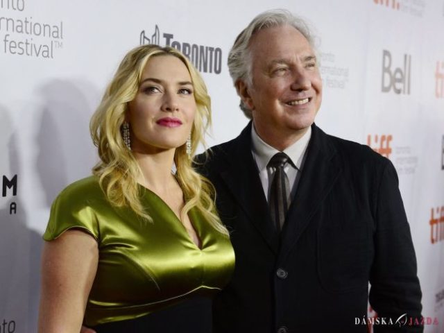 Kate Winslet a Alan Rickman