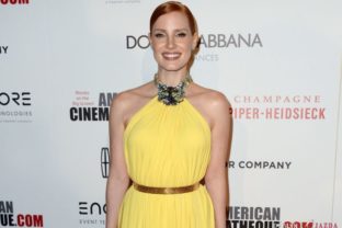 Jessica Chastain prichádza na 28. ročník American Cinematheque Awards