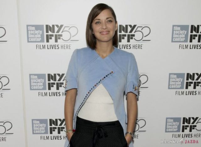 Marion Cotillard na premiére Two Days, One Night v New Yorku