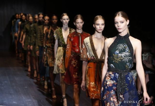 Prehliadka značky Gucci na sezónu jar/leto 2015