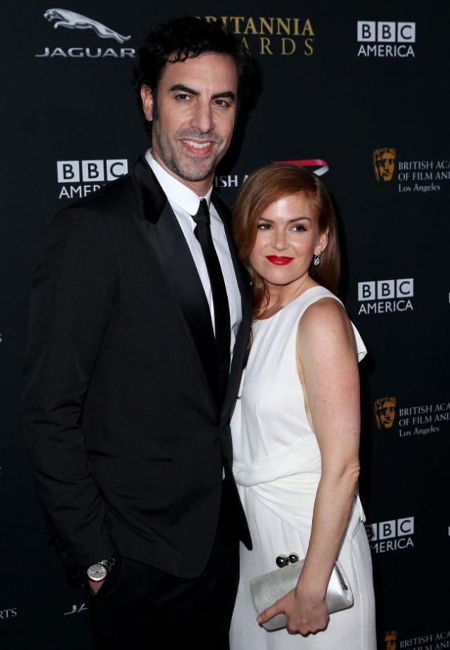Sacha Baron Cohen a Isla Fisher