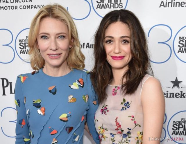 Cate Blanchett a Emmy Rossum na Film Independent Spirit Awards