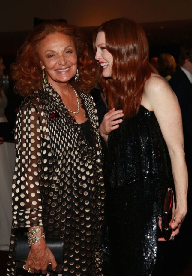 Diane von Furstenberg a Julianne Moore