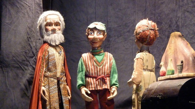 marionety, bábky