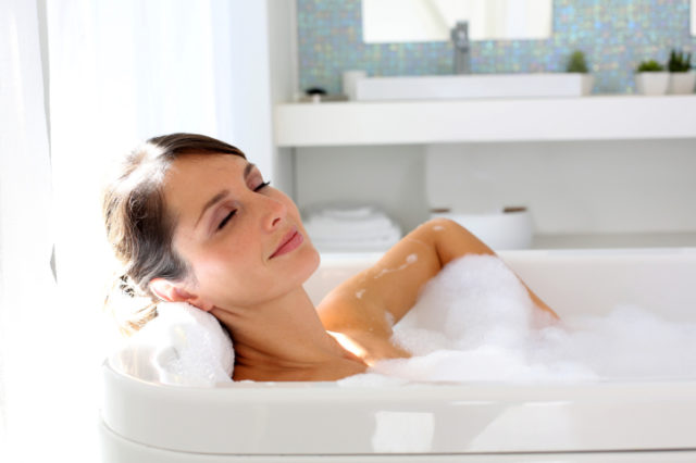 Kúpeľ, vaňa, relax, kúpať sa, relaxácia, wellness