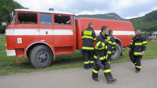 nehoda, hasiči