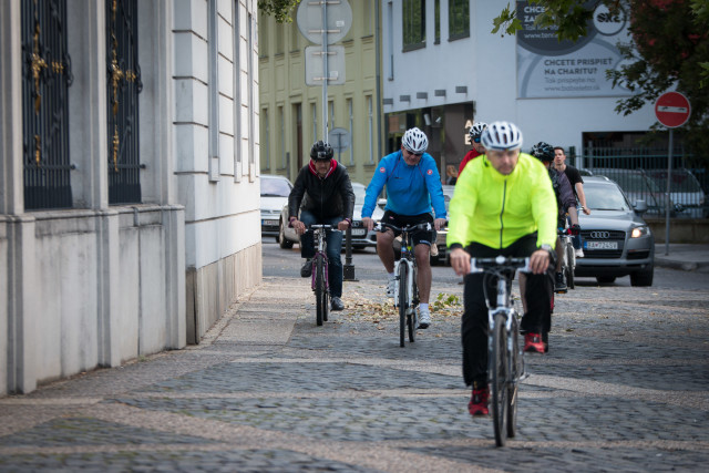 Podpora kampane Do práce na bicykli, prezident Andrej Kiska