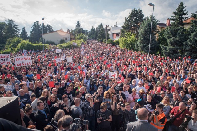 PROTEST: Proti ministrovi vnútra Kaliňákovi