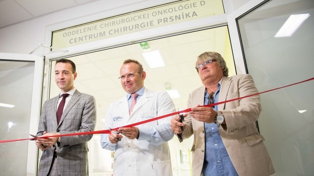 Otvorenie Centra chirurgie prsníka