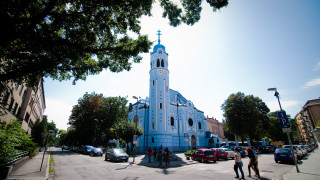 Kostol sv. Alžbety, Modrý kostolík