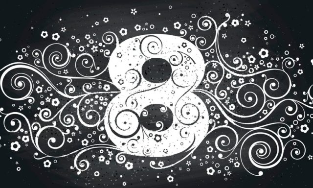 číslo osem, 8