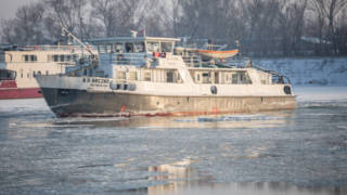 Ľadoborec na Dunaji