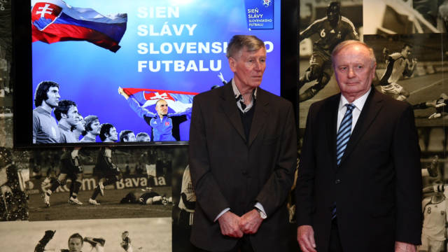 Otvorenie Siene slávy slovenského futbalu