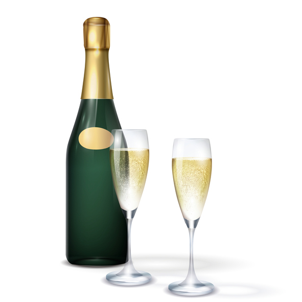 šampanské, sekt, alkohol