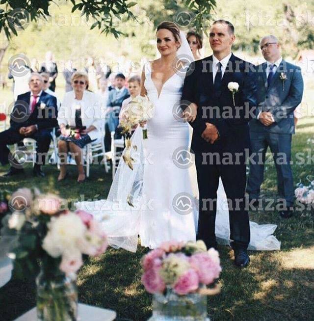 Zuzana Šebová a Michal Kubovčík, svadba