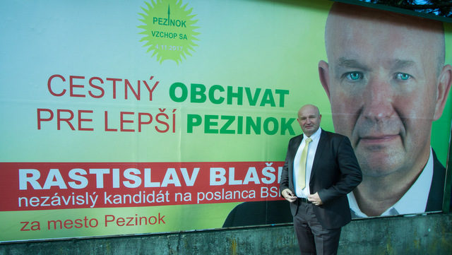 Rastislav Blaško kandiduje na predsedu BSK, voľby