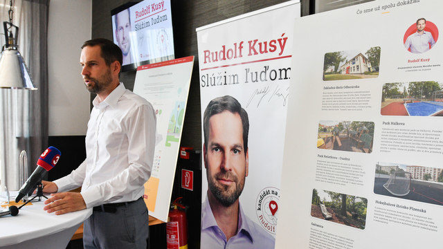 Kandidatúra Rudolfa Kusého na župana, Rudolf Kusý