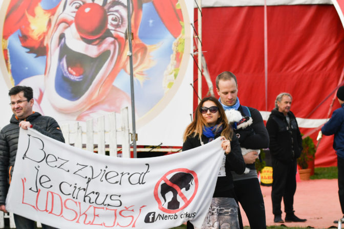 PROTEST: Cirkus bez zvierat