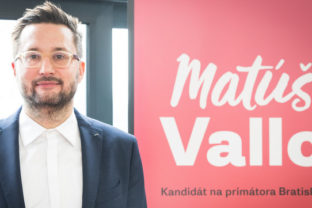 Kandidát na post primátora mesta Bratislava Matúš Vallo. Foto: