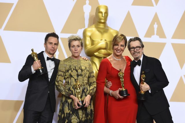 Sam Rockwell, Frances McDormand, Allison Janney, Gary Oldman