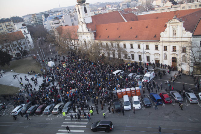 Spomienkový pochod v Bratislave