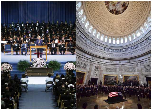 Funerals Split Screen
