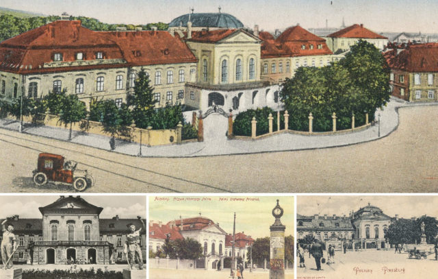 Grasalkovicov palac prezidentsky kolaz stara bratislava na fotografiach a obrazoch.jpg
