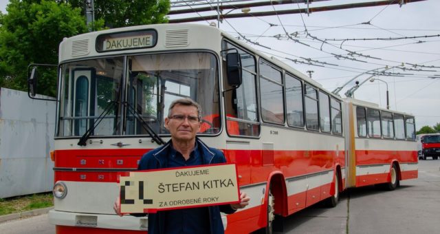 Najdlhšie pracujúci zamestnanec Dopravného podniku Bratislava
