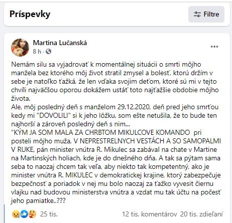Slová Martiny Lučanskej