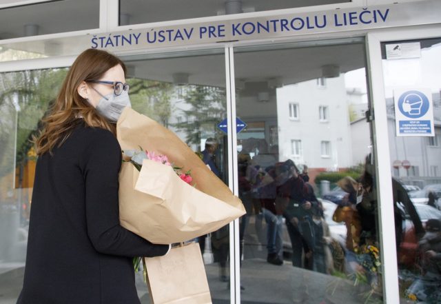 Kytice kvetov pre Baťovú