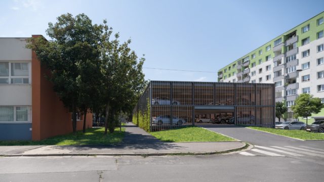Parkovacie domy v Bratislave