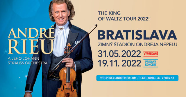 André Rieu a jeho koncert v Bratislave
