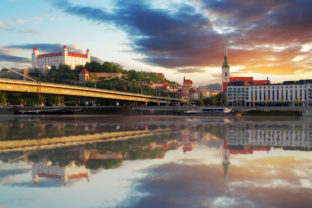 Bratislava cestovný ruch cestovanie pocasie dunaj