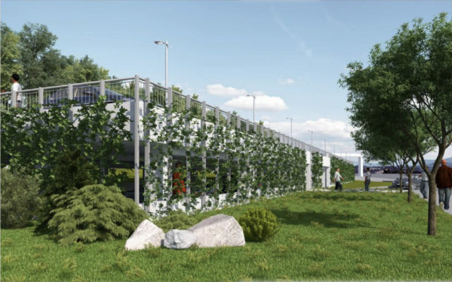 Zácia záchytného parkoviska pri termináli integrovanej dopravy v Senci. Dvojpodlažný parkovací domu bude mať kapacitu 84 miest pre osobné automobily