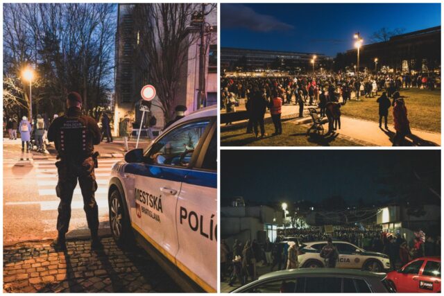 Bratislava mestska policia protest.jpg