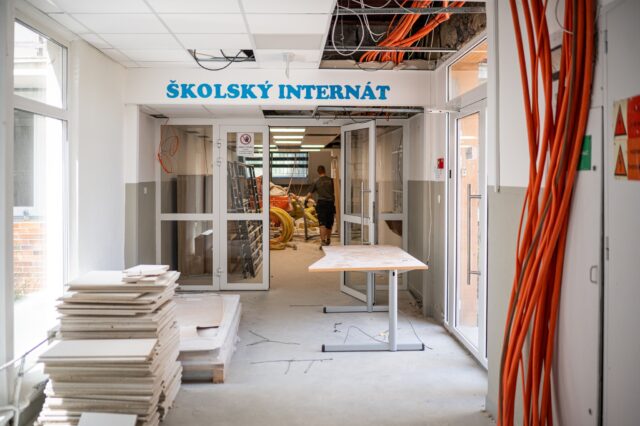 Kampus škola výstavba eurofondy