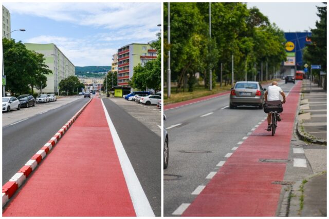 Bratislava riazanska bezpecnost doprava cyklopruh.jpg
