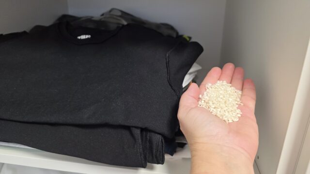 použitie ryže v skrini