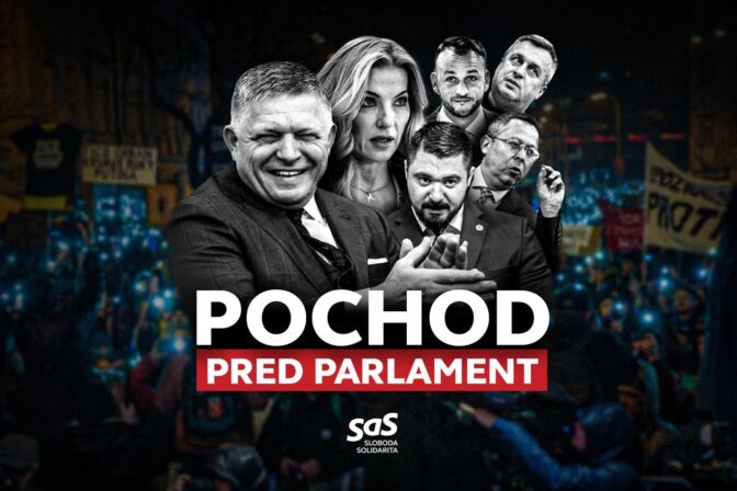 Pochod pred parlament