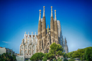 Sagrada Família v Barcelone