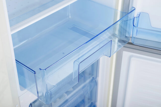 Spodná zásuvka v chladničke