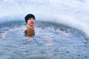 plávanie v ľadovej vode