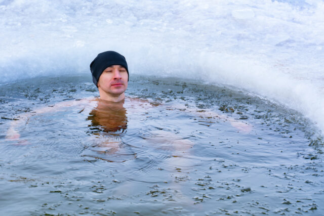 plávanie v ľadovej vode