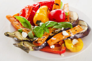 pečená zelenina s fetou