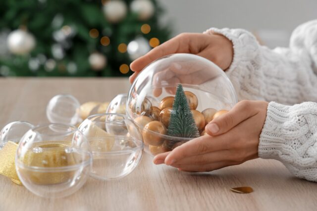 DIY vianočné dekorácie