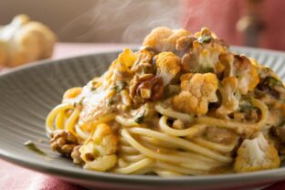 cestoviny s karfiolom