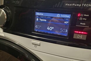 prať na 40 °C