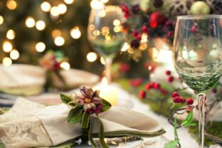 Vianočná večera Štedrovečerný stôl