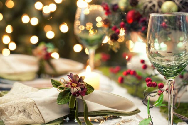 Vianočná večera Štedrovečerný stôl