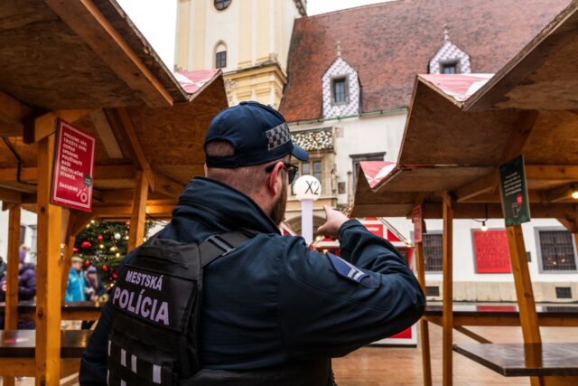 Vianocne trhy Bratislava Záchytné body sú umiestnené na strategických miestach